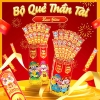 Bộ 12 bao lì xì gieo quẻ Lục Giác kèm hộp giấy