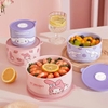 Bộ 3 hộp đựng cơm hình Melody dễ thương