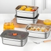 Hộp inox đựng thực phẩm bằng thép không gỉ 1200ml có nắp đậy
