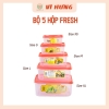 Bộ 5 hộp đựng thực phẩm Fresh VH 8009