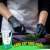 Hộp 100 cái găng tay thực phẩm TTGloves màu đen
