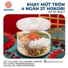 Khay mứt tròn 4 ngăn 2 tầng Hokori 5635-2
