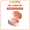 Hộp đựng xà bông có nắp đậy nhựa Vĩ Hưng 7401