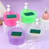 Khay đựng nước rửa chén kèm miếng rửa tiện lợi