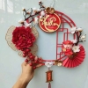 Khung hoa trang trí tết siêu sang đẹp