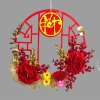 Khung hoa trang trí tết siêu sang đẹp
