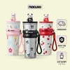 Ly giữ nhiệt inox 304 có dây xách hình gấu trúc Panda 700ml