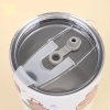 Ly giữ nhiệt Thái Kana hoạt hình kèm túi và ống hút 900ml