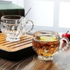 Bộ 6 ly thủy tinh có quai cầm 200ml Lirmartur