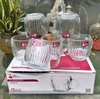 Bộ 6 ly thuỷ tinh có tay cầm Red Cherry ZB21A 280ml