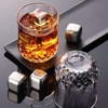 Bộ 6 ly thuỷ tinh Deli Whisky vân kim cương 220ml KB048-2