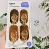 Vỉ 4 móc dán tường hình Oval siêu dính siêu chắc