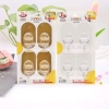 Vỉ 4 móc dán tường hình Oval siêu dính siêu chắc