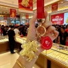 Móc khoá thần tài cưỡi ngựa may mắn full box