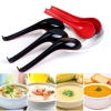 Muỗng múc cơm Melamine đen đỏ 2 lớp NO-14