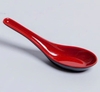 Muỗng múc cơm Melamine đen đỏ 2 lớp NO-14