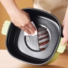 Nồi lẩu điện đa năng 2 tầng có lồng hấp Mr. Green