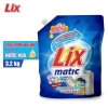 Nước giặt Lix hương nước hoa đậm đặc túi 3.2kg