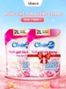 Thùng 2 túi nước giặt tỏa hương CleanZ túi 2L