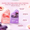 Combo 4 chai nước tẩy bồn cầu hương nho đào Topgia 500ml