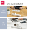 Ổ cắm điện Deli 3 ổ cắm chịu tải an toàn ET401