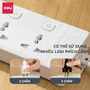 Ổ cắm điện Deli 3 ổ cắm chịu tải an toàn ET401