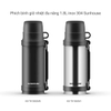 Phích bình giữ nhiệt đa năng 1.8L inox 304 Sunhouse KS TH1800VB