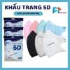 Túi 10 cái khẩu trang y tế 5D PTMask kháng khuẩn