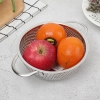 Rổ inox không gỉ sét có quai cầm size 31.5cm