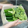 Rổ nhựa đựng đồ da dụng chữ nhật có tay cầm Duy Tân 0T8