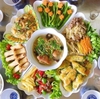Bộ bát đĩa hoa mặt trời 7 món Minh Châu