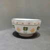 Set 10 bát sứ ăn cơm hoạ tiết đơn giản size 4.5