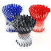 Set 100 cây bút bi nước có nắp đậy màu xanh