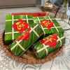 Set 3 món decor trang trí Tết bánh chưng, bánh tết, dưa hấu