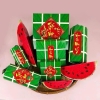 Set 3 món decor trang trí Tết bánh chưng, bánh tết, dưa hấu