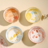 Set 4 bát sứ ăn dặm siêu cute cho bé