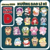 Set 10 bao lì xì Chibi Tết Bính Ngọ 2026