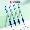 Hộp 12 cây bút gel Deli siêu trơn ngòi 0.5mm E6600S/C6600S