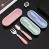 Set muỗng nĩa ăn dặm cho bé tiện lợi