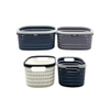 Sọt viền sọc lớn Hiwa 093 (24x16.5x12)