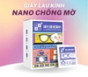 Hộp 100 miếng lau kính nano chống mờ tiết kiệm