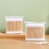 Set 12 túi 100 tăm bông 2 đầu thân gỗ tiện dụng