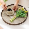 Tấm lót bàn ăn hình tròn cách nhiệt chống thấm