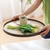 Tấm lót bàn ăn hình tròn cách nhiệt chống thấm