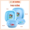 Thau nhựa Vuông Vĩ Hưng có bông 3T2 6692B