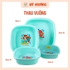 Thau nhựa Vuông Vĩ Hưng có bông 3T0 6693B