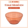 Tô trộn salad tròn nhựa Vĩ Hưng size nhỏ 1700ml