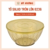 Tô trộn salad tròn nhựa Vĩ Hưng size lớn 4000ml 8235