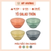 Tô trộn salad tròn nhựa Vĩ Hưng size lớn 4000ml 8235