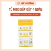Tủ Migo để bàn 4 ngăn nắp đậy VH 9165